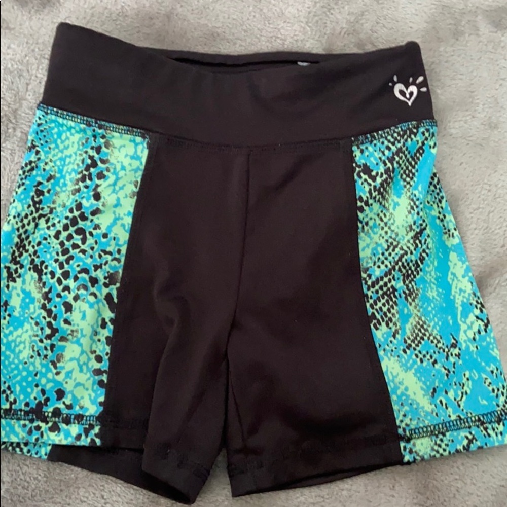 Justice active wear shorts